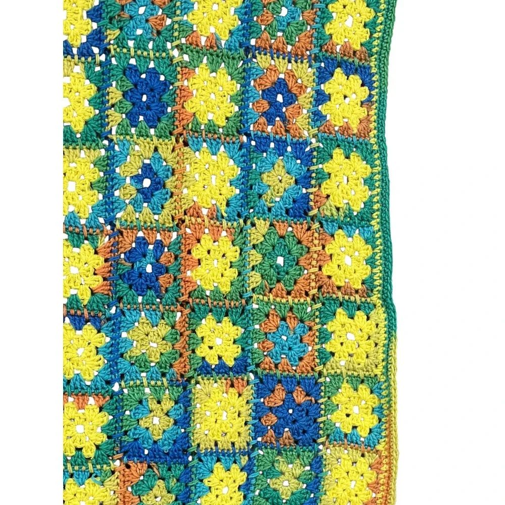 Handmade bright crochet